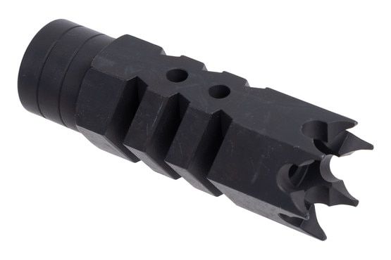 WMD Guns breaching muzzle brake, black nitride finish.